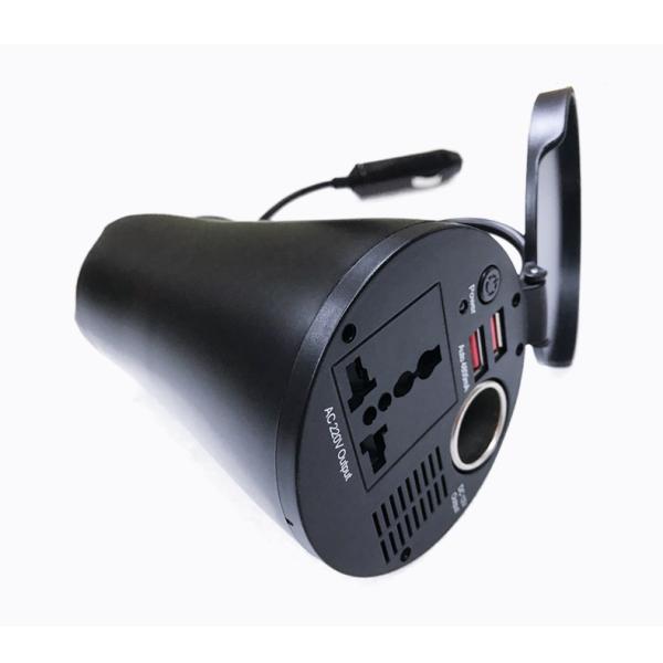Charger Car Inverter 3 In 1 150W Car Cigar Cigarette Usb Power Inverter Dc 12V Car Inverter 150W 12V/24V Dc To 220V Ac