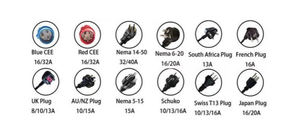 11кв 3 европейский тип 2 автомобиля Валбокс заряжателя Эв участка 3 уровень 3 16А ИЭК 62196-2
