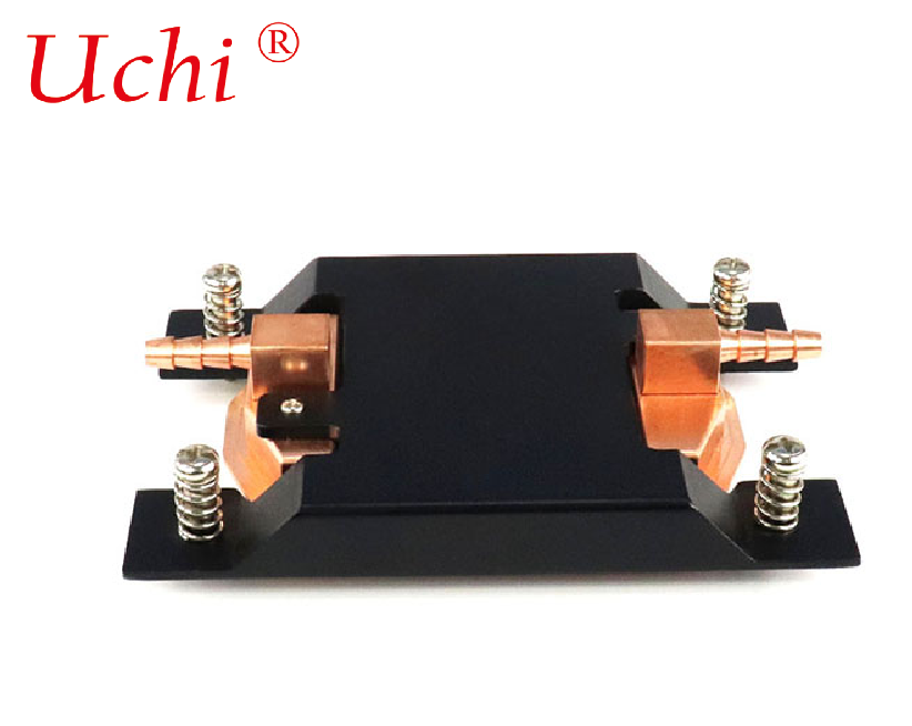 PC CPU Copper Liquid Cooling Plate Water Cooler Radiator Thermal Solution