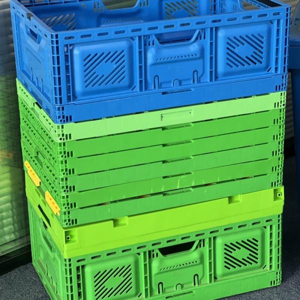 Convenient Stackable Plastic Crates Box for Agriculture Fruits and Vegetables Storage