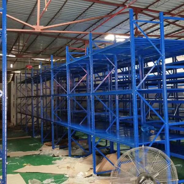 CE Q235B Light Duty Rack 400kg Industrial Welded Steel Shelving