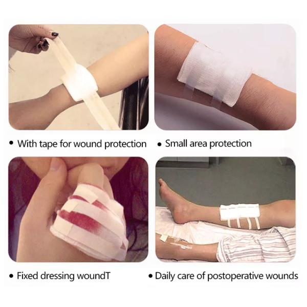 Medical Surgical Consumables Sterile Gauze Swabs 2