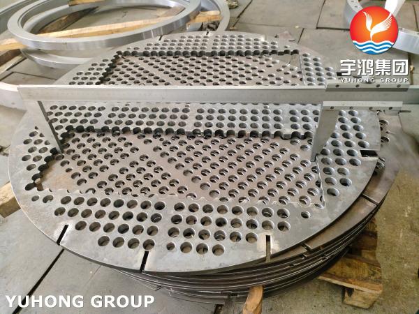 ASME SA516 Gr.70 Disk & Ring Baffles (Double-Segmental) for Power Plant Condensers TEMA RCB-4.53