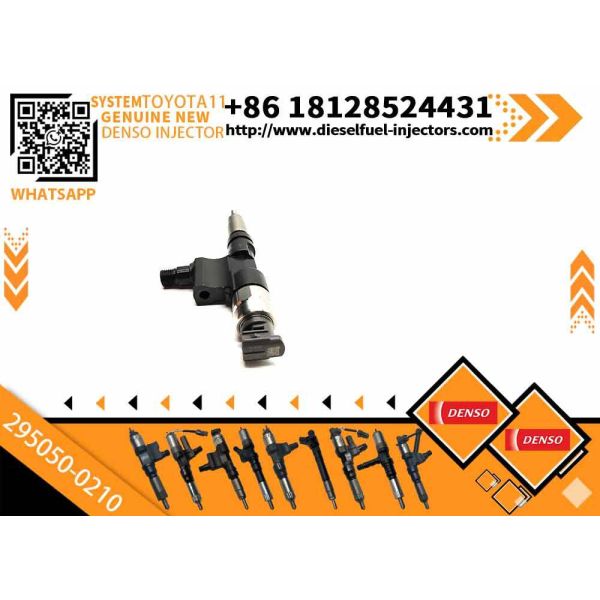 Diesel Fuel Injector 295050-0210 23670-30410 Excavator Truck Parts Steel
