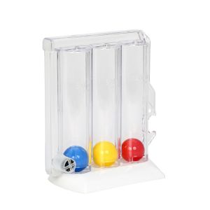 Прибор Exerciser Volumertic 3 шариков глубокий дыша для больницы