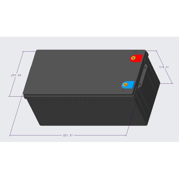 High Capacity 230AH Truck Lithium Battery Anti Vibration Design Truck 24v Battery