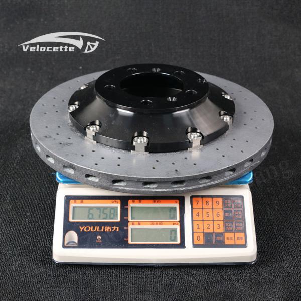 HEUR Porsche carbon ceramic brake discs For Boxster GTS(981) 3.4L Customize 380*28mm Rear Set