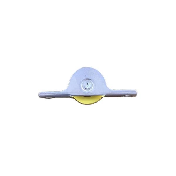 Window Hardware Steel Sliding Door Wheels Window Roller 22mm U Groove Pulley Wheel with Bearing 