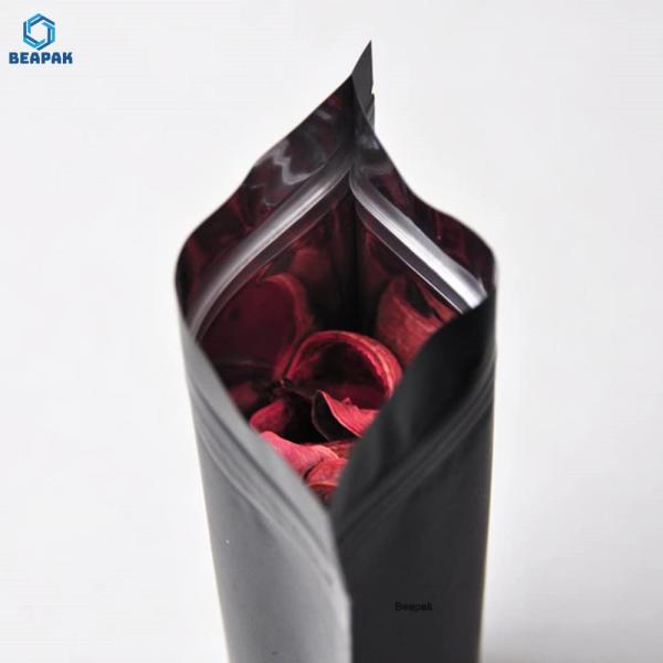 Aluminium Foil Black Matte 120 Micron Stock Packaging Bags