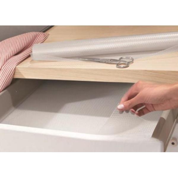 Alfombra de mesa plegable impermeable para el armario de la cocina el cajón del hogar almohadilla de plástico antideslizante