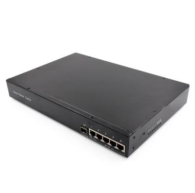 Mikrotik RB960PGS 60W Gigabit POE Switch 5 Ports 1 Sfp Neutral Shell