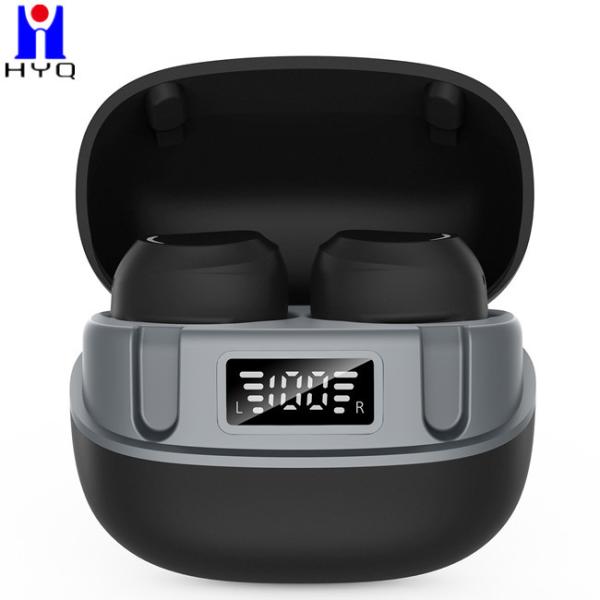 Digital Power Display IPX6 Waterproof Bluetooth Earbuds For Working Out