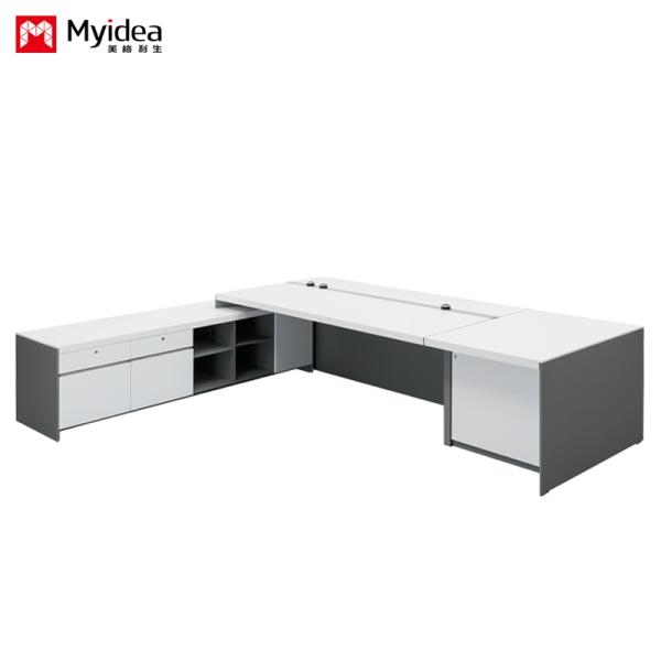 customization general manager of atmosphere，boss's desk，large class desk，design sense，L-shaped office desk，office furniture