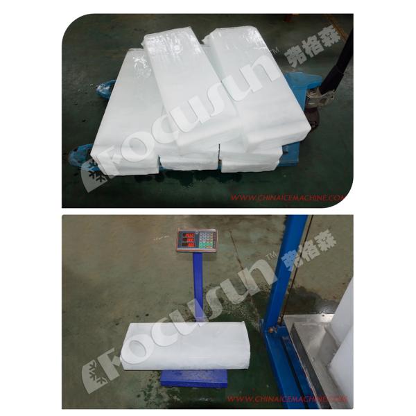 2500 KG Industrial Block Ice Maker Machine with 3P/220V-440V/50Hz/60Hz Power Supply