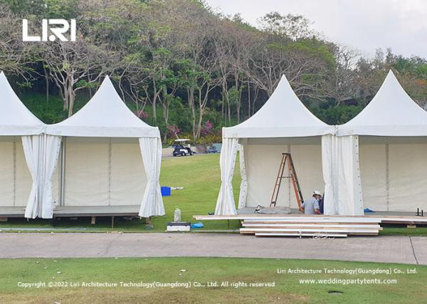 White Outdoor Portable Canopy Gazebo Beach Shade Camping Garden Pogada Tents
