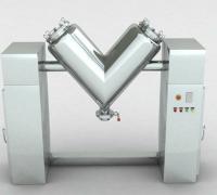 Máquina de mezclado de granulados de polvo farmacéutico con doble concha de 25 rpm
