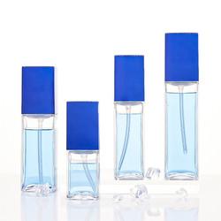 120ml Plastic Spray Pump Round Type Clear Plastic Perfume Spray Bottle