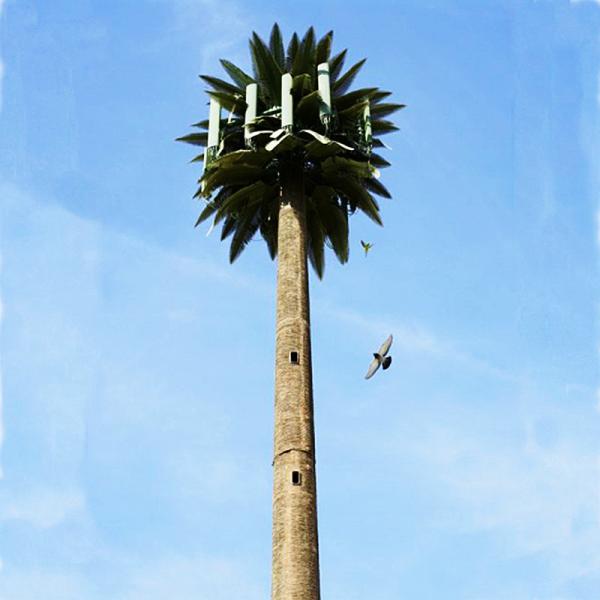 Communication Antenna Landscape Tree Tower 30m 35m 355MPa Yield Strength