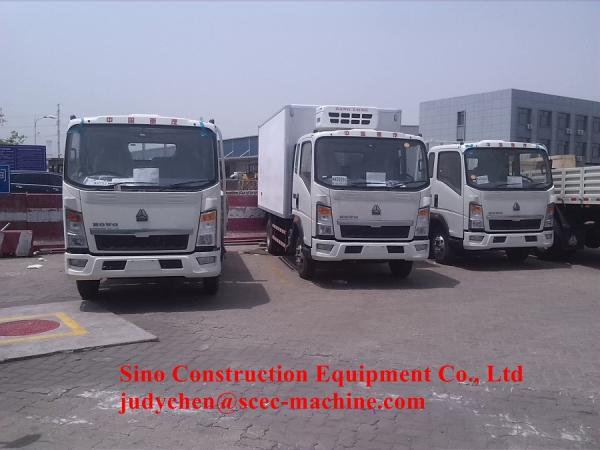 Sinotruk Howo Special Purpose Truck 4x2 5 Ton Light Refrigerated Truck