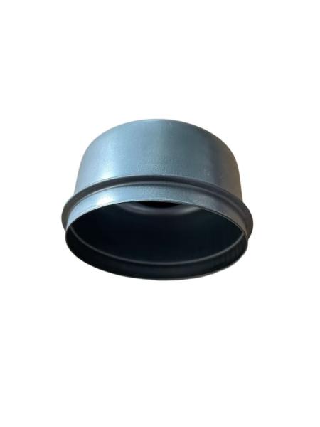 2.44 EZ Grease Dust Caps Steel Rubber Grease Caps Zinc Plated