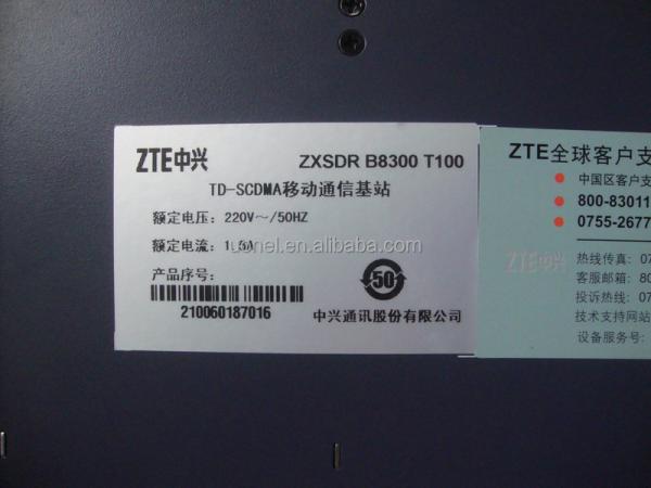 ZTE B8300 T100 2GHz TD-SCDMA Node B Wireless Networking Equipment BTS ZXSDR B8300