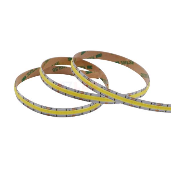 COB CCT LED Strip Light 24v Tunable White Adjustable 2700K To 6500K Dotless Flexible LED Stripe 16W/M