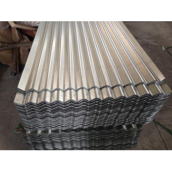 PPGI Corrugated Sheet , Color Coating Corrugated Steel Roof Panels