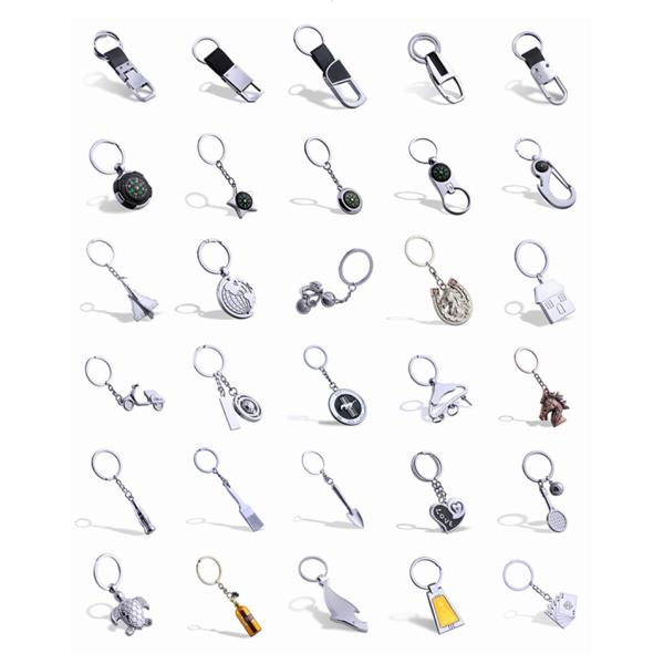 Multi-functional Design Spinner And Bottle Opener Metal Keychain