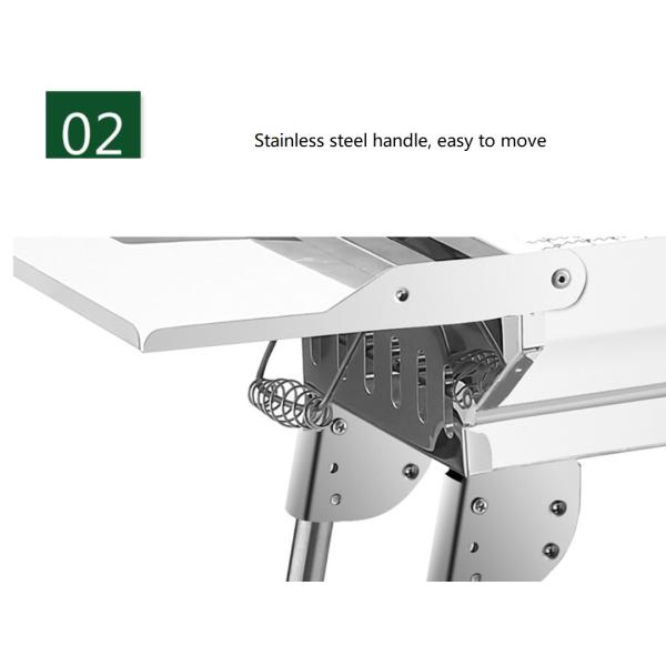 Grill de barbacoa de carbón plegable pequeño y portátil con dispositivo de seguridad de agotamiento de oxígeno