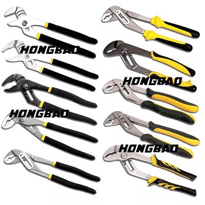 5 6 8 10 12 Inch  Soft Slim Jaw Waterpump Pliers Universal Adjustable Groove Box Joint