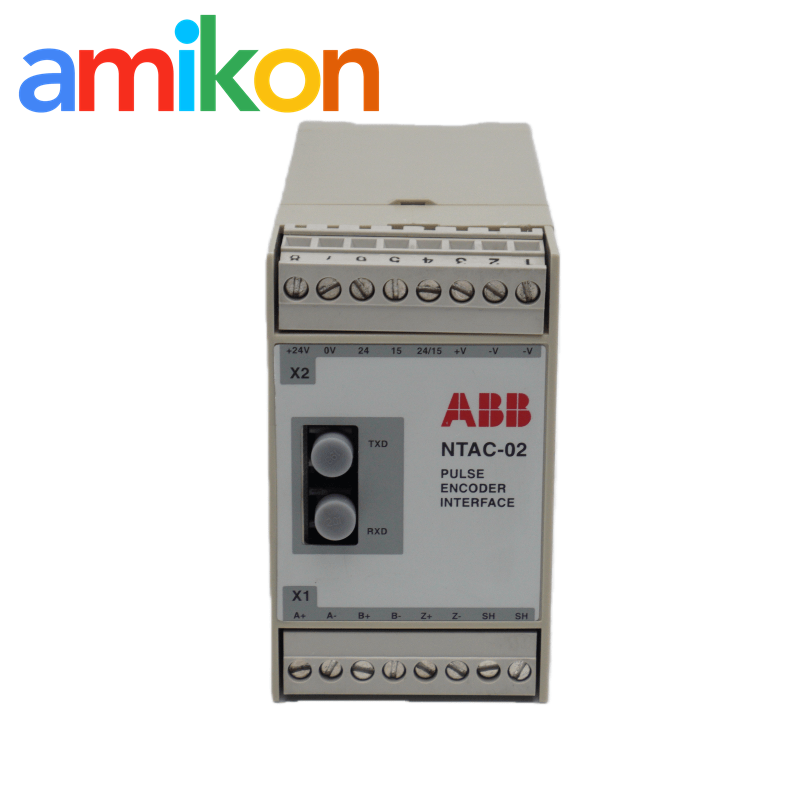 ABB NTAC-02 Pulse Encoder Interface Module with 100 kHz Max Signal Frequency