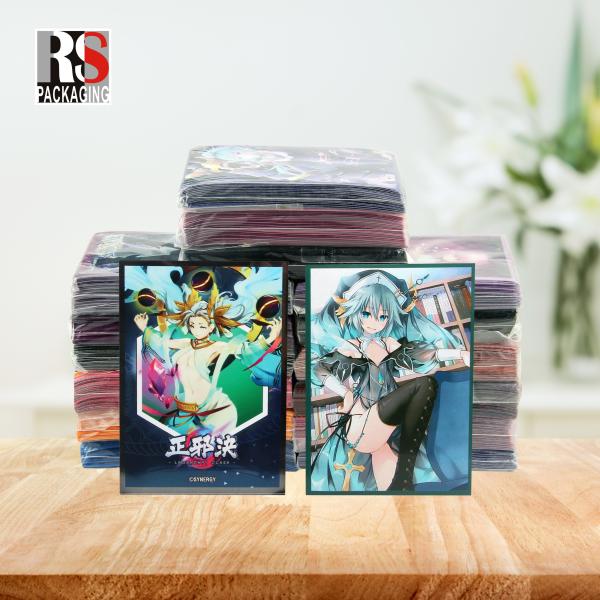 PP OPP MTG Card Protector Sleeves For Packaging Yugioh Trading Game Cards