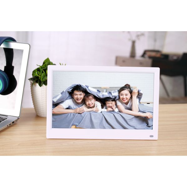 250-300 Nits Touch Screen Digital Photo Frames 12.5 Inch RMVB AVI MKV Video Format