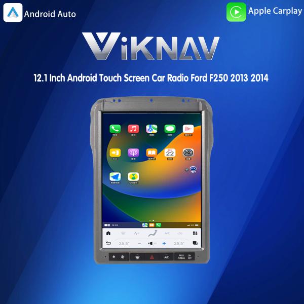 Viknav 12,1 дюймовый Android сенсорный экран Автомобильное радио Ford F250 2013