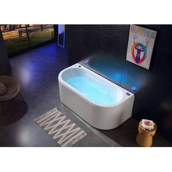 Single Spa With Double Waterfall Massage Bathtub