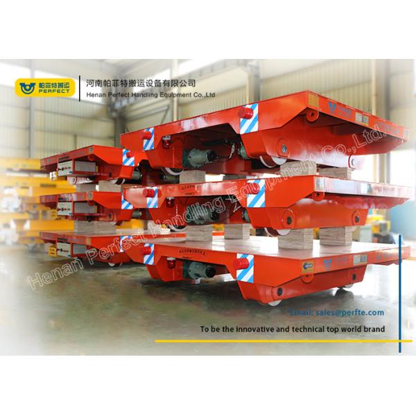 Les chariots de transfert de palette de bloc de presse hydraulique de fonte,