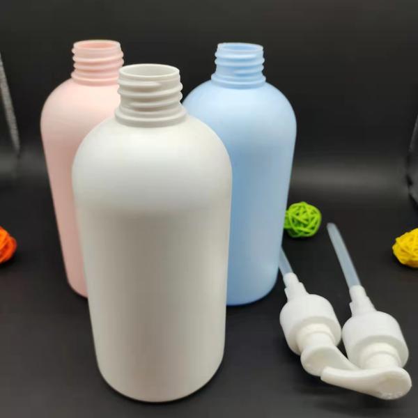Samples Process 2-3 days 200ml 250ml 500ml Plastic Recycled HDPE Lotion Pump Shampoo Bottle for Luxury Eco PCR Packaging