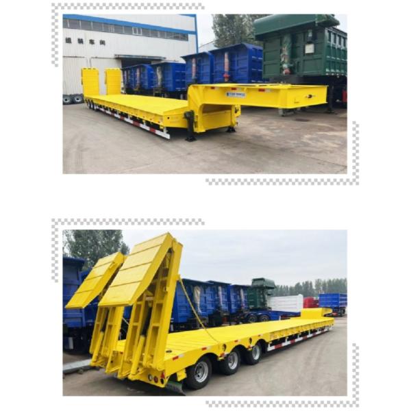 TITAN 3 Axle Low Bed Semi Trailer for Sale Price