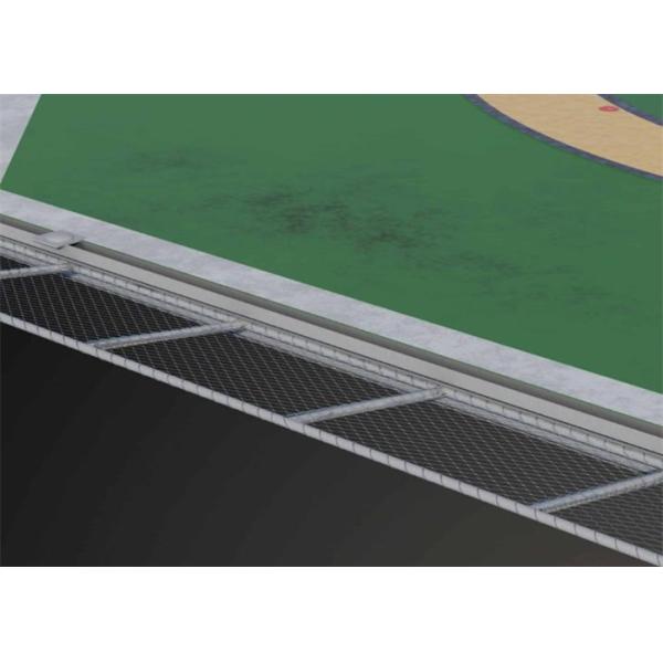Stainless Steel Helipad Safety Net 1.5m Width , Long 304L Perimeter Safety Netting