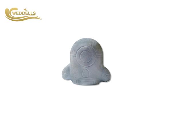 Yellow Color Custom Rocket Bath Bombs  80g-150g FDA MSDS COA BSCI