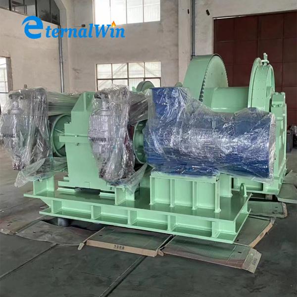 Стальная морская электрическая лебедка с номинальной нагрузкой от 1 до 100 тонн Диаметр проволоки от 8 до 60 мм