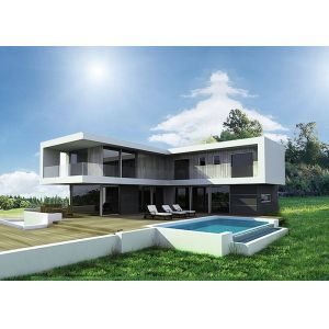 AS/NZS Luxury Prefabricated Modular Houses For Sale (Люксовые сборные модульные дома из легкой стали)