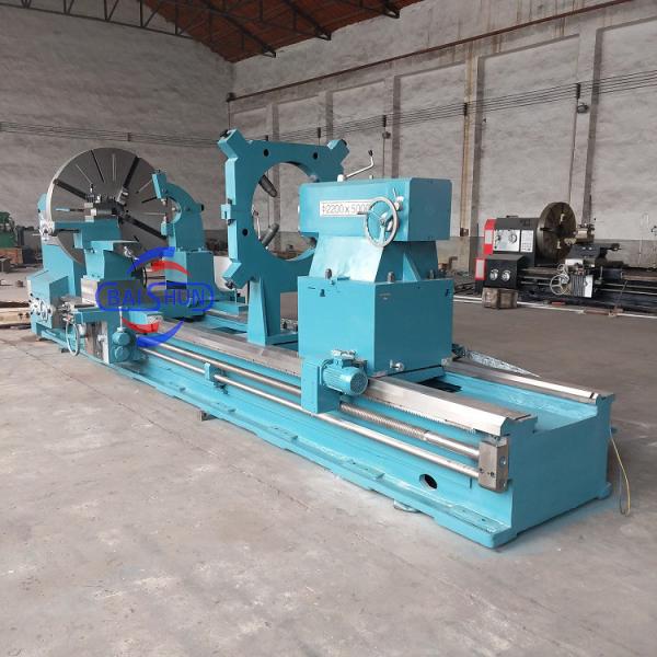 C61200 Heavy Cutting Horizontal Lathe Machine 32T Load