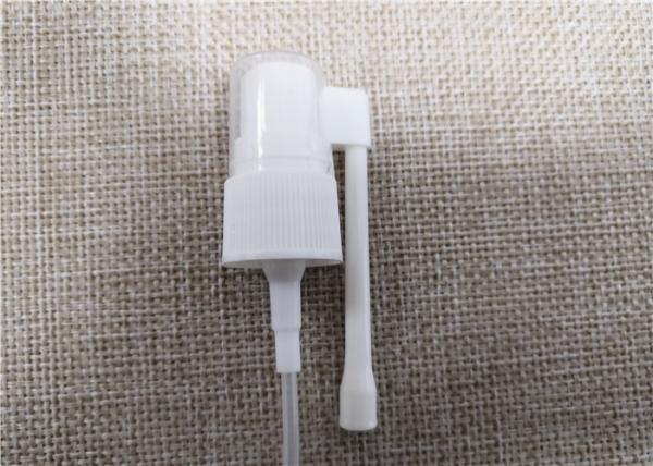 Leakage Proof Medical Mist Pump Sprayer PE Plastic 0 . 18CC Dosage Output