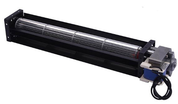 O fã do fluxo transversal da C.C. de 33160 fornos galvanizou o material de folha 12V 24V