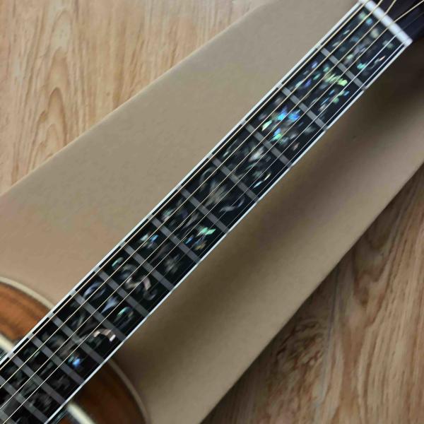 All Solid KOA Top 00045 Style 39 Acoustic Guitar Classic Guitar Head Style with Fishman EQ 301 Full Abalone Binding