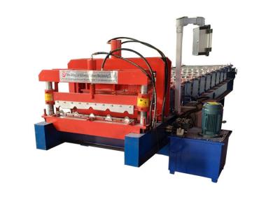 Coluna hidráulica do guia do modo alto do corte de máquina de Rib Glazed Tile Roll Forming