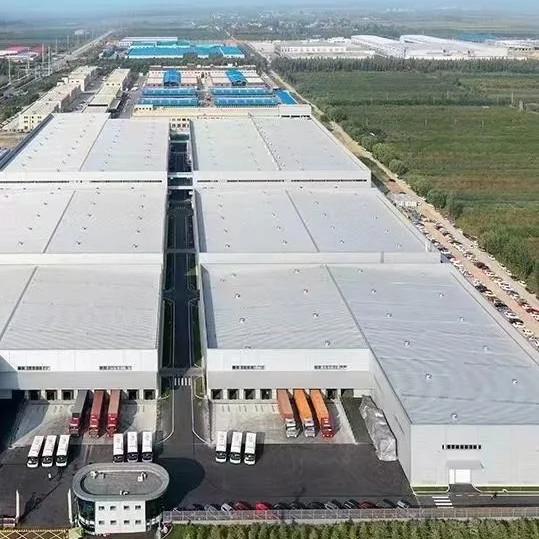 Q355 Hot-Rolled H-Section Steel Structure Building