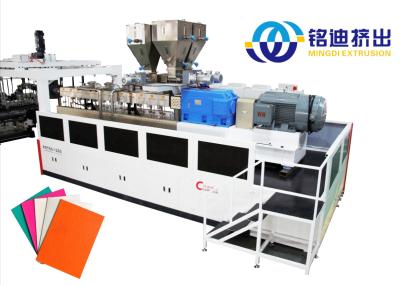 APET PETG CPET PLA Twin Screw Extruder Machine Production Line With PLC Control