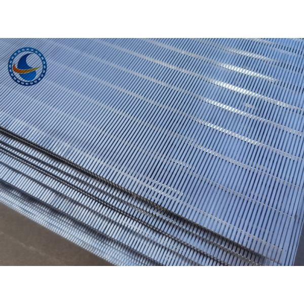 High Strength Wedge Wire Screen Panels Long Lifespan Ss 304